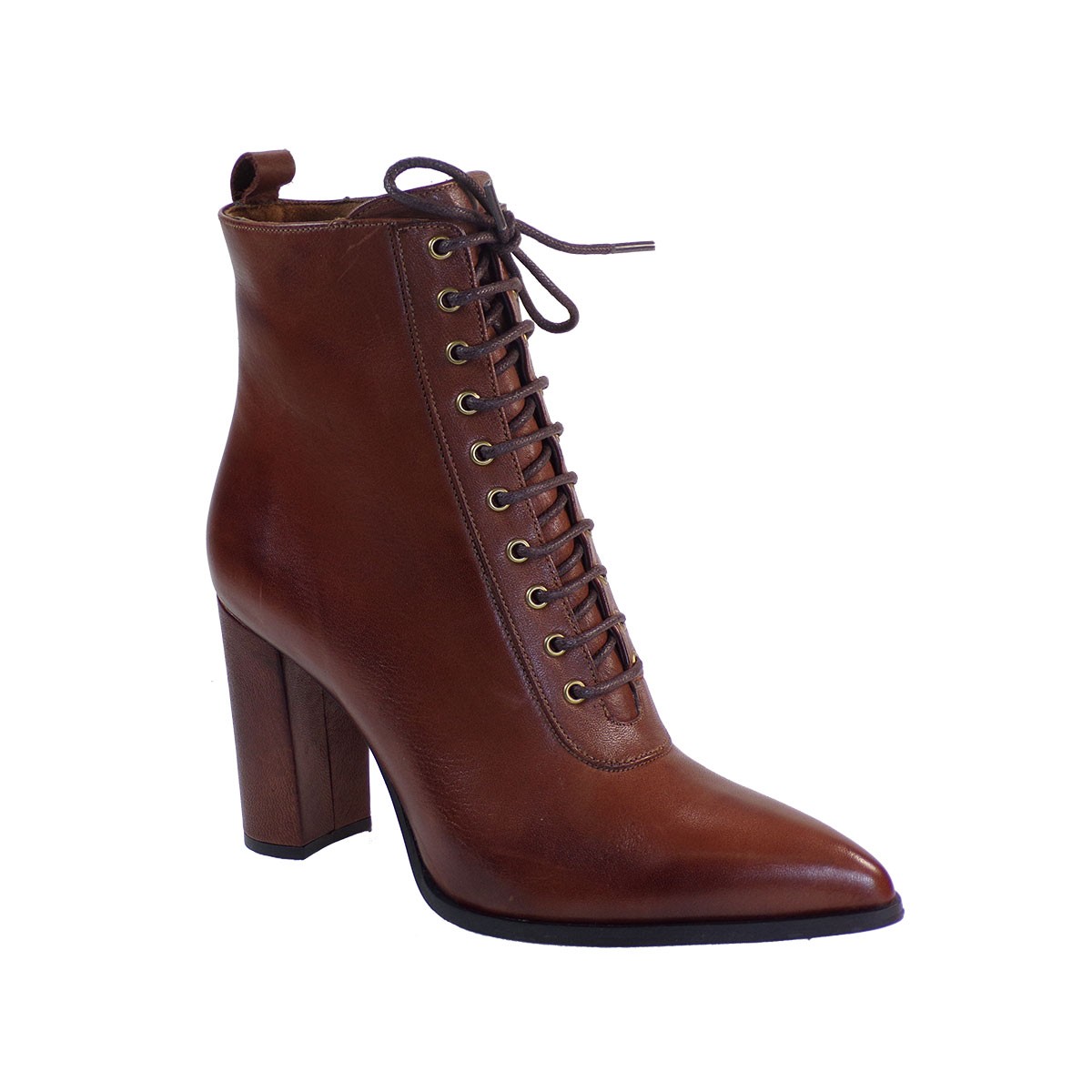 Fardoulis Shoes Γυναικεία Παπούτσια Μποτάκια 7527 Ταμπά Δέρμα