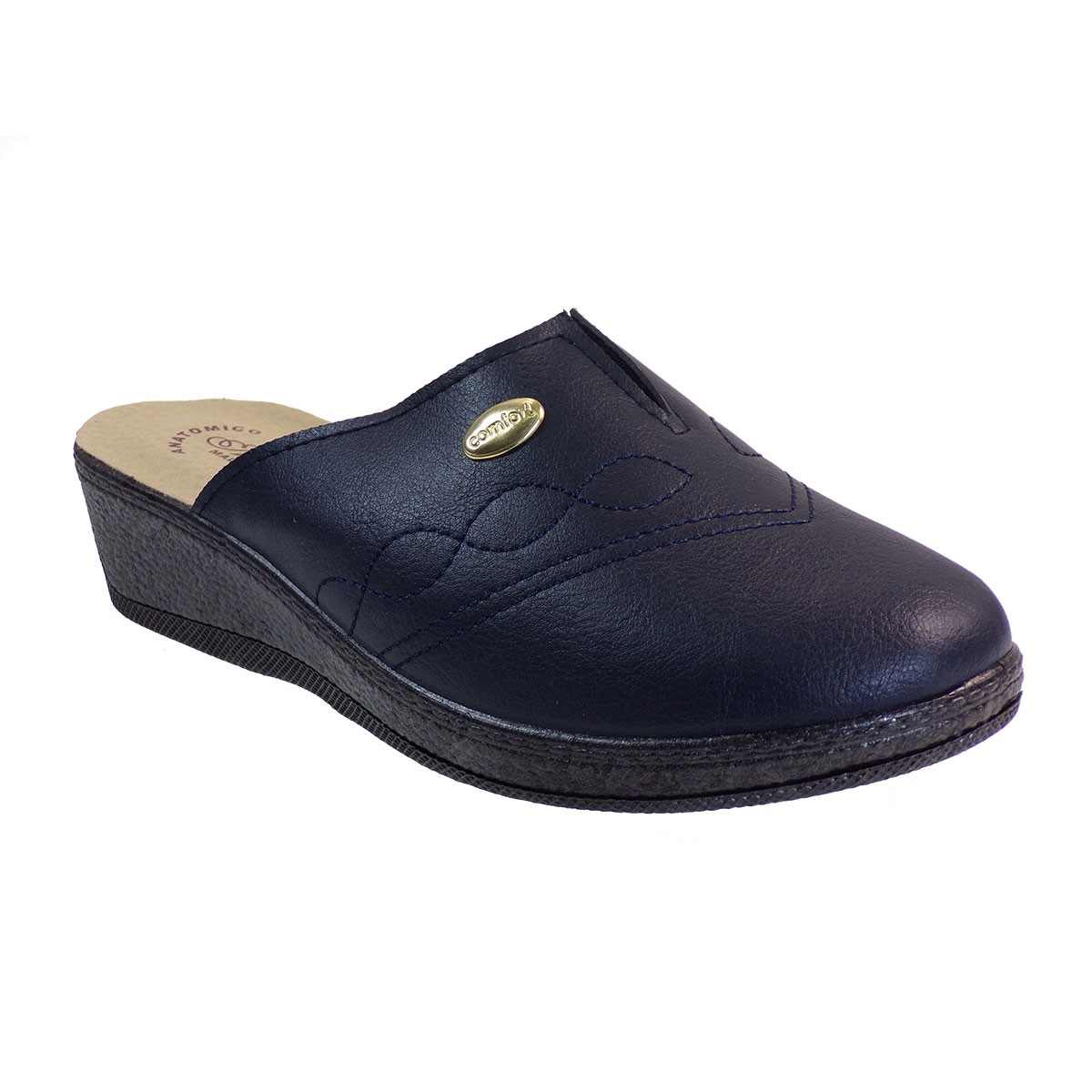 Bagiota Shoes Γυναικείες Παντόφλες 4012 Μπλέ