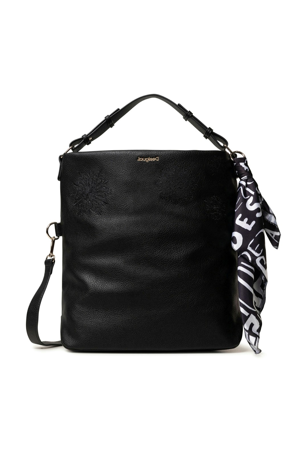 Desigual BOLS ALEXANDRA Τσάντα Γυναικεία Ωμού 20WAXPC6-2000 Μαύρο