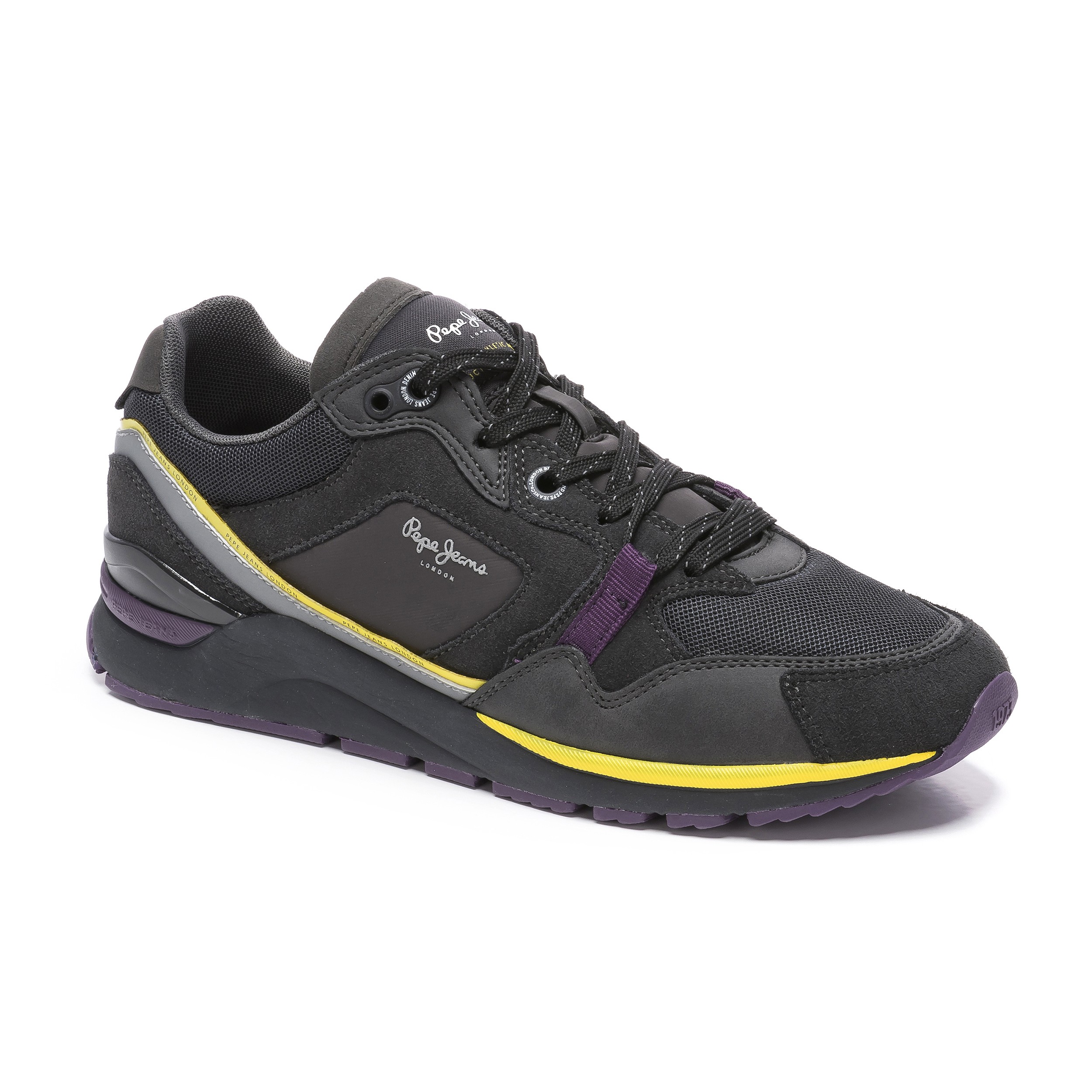 Pepe Jeans X20 RUNNER Sneakers Ανδρικά Παπούτσια PMS30660-982 Ανθρακί