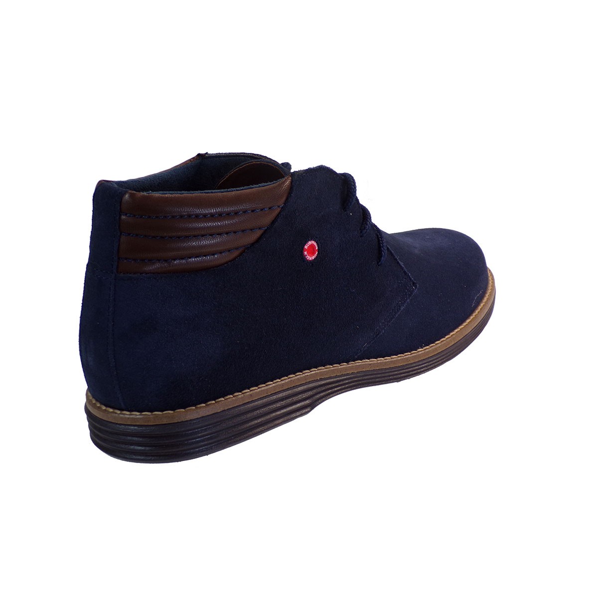 Robinson Ανδρικά Παπούτσια Μποτάκια 2010 Μπλέ Δέρμα Καστόρι φωτογραφία