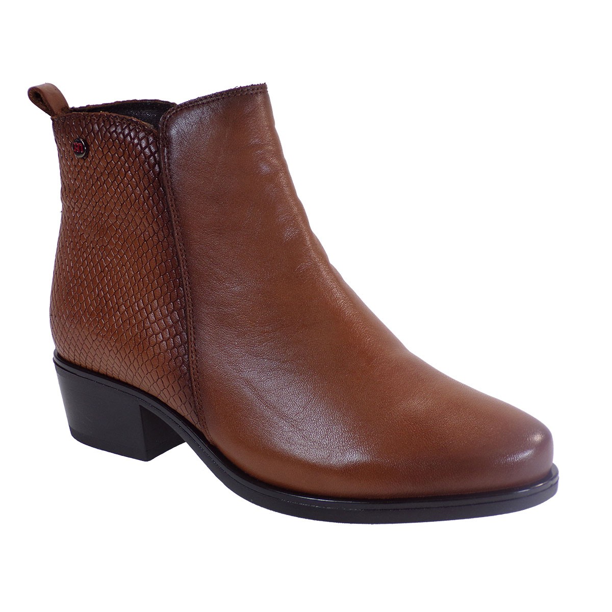 PEPE MENARGUES SHOES Γυναικεία Παπούτσια Μποτάκια 20400 Ταμπά Δέρμα