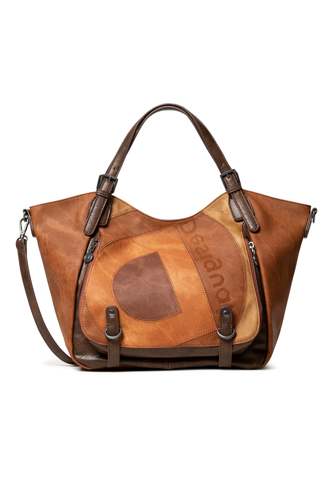 Desigual BOLS EMPIREΤσάντα Γυναικεία Ωμού 20WAXPA3-6011 Ταμπά