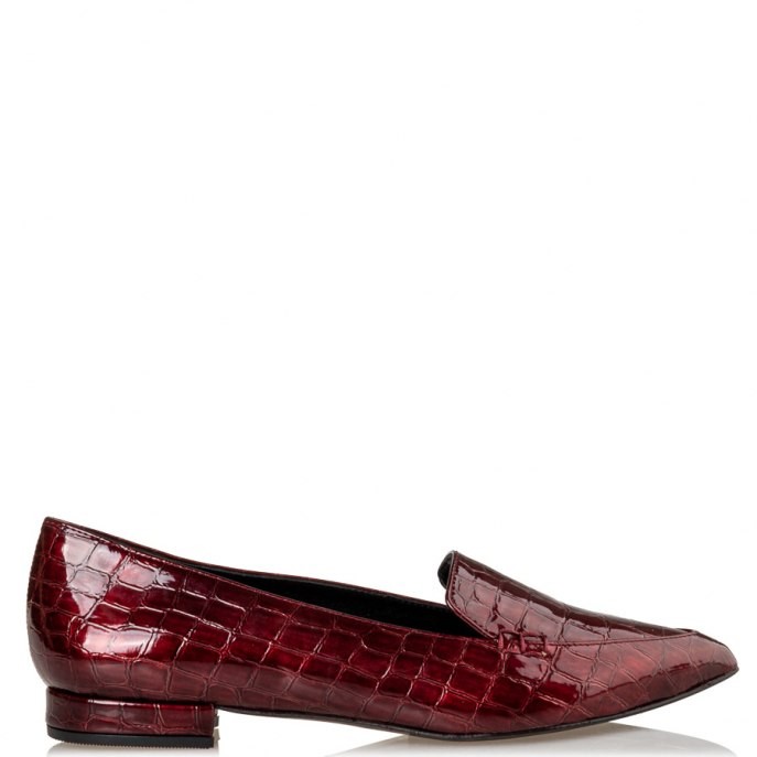 Envie Shoes Γυναικείες Παπούτσια Μοκασίνια E02-12006-39 Μπορντώ φωτογραφία