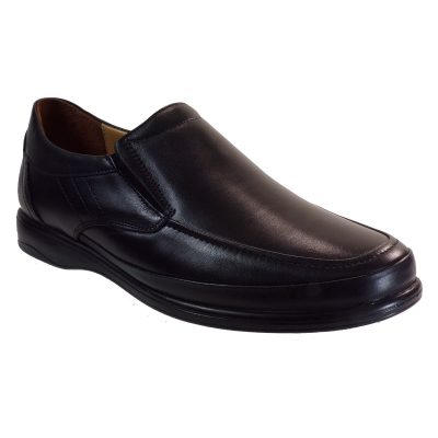 BagiotaShoes Ανδρικά Παπούτσια Δερμάτινα LIDER-1 Μαύρο