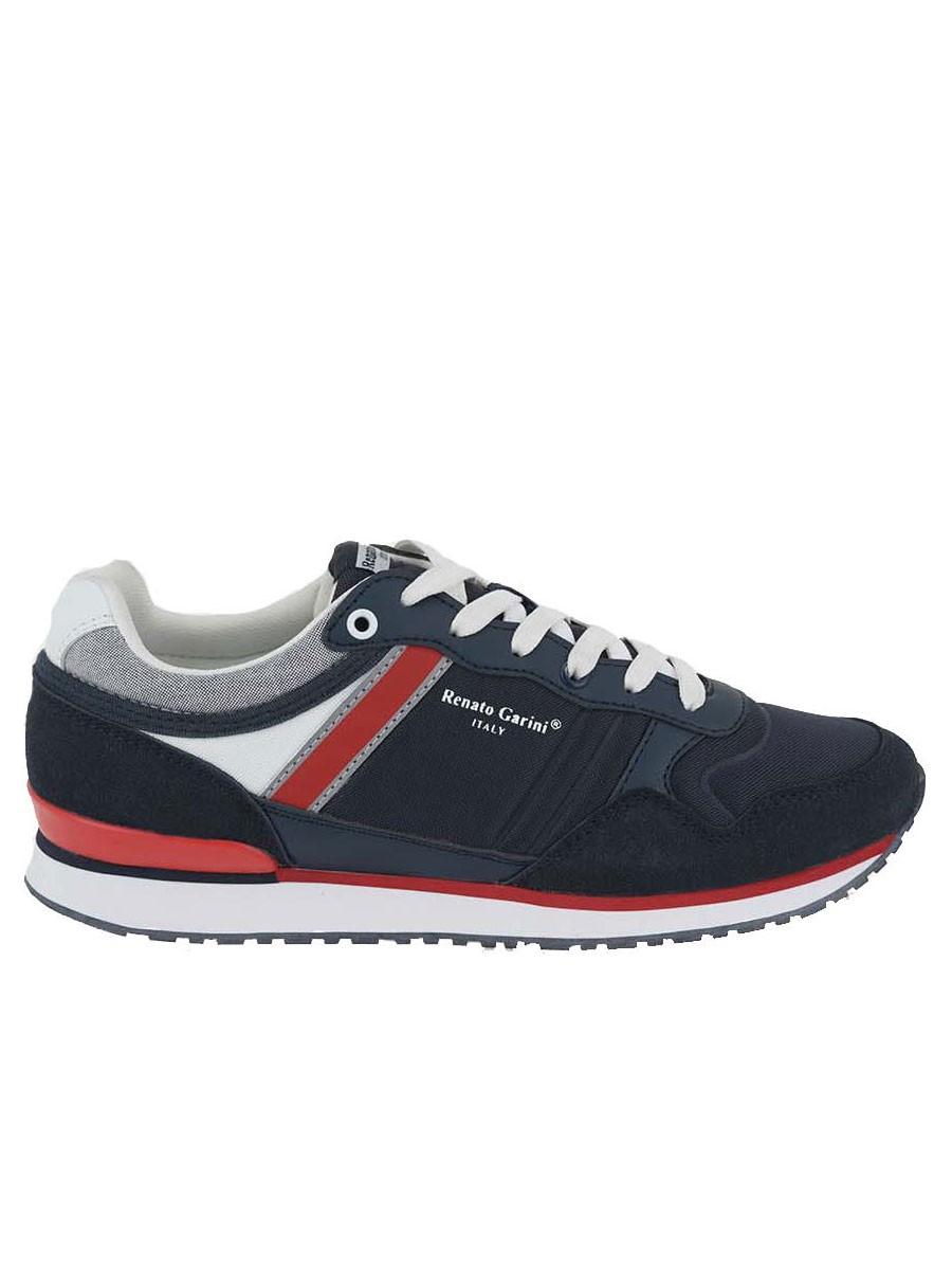 Renato Garini Ανδρικά παπούτσια Sneakers 618 HW-M890618 Μπλέ Κόκκινο M502X6181W19