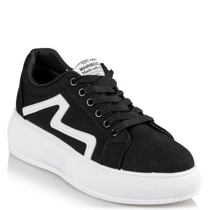 Mairiboo by Envie Shoes Γυναικεία Παπούτσια Sneakers M74-13826-34 Μαύρο