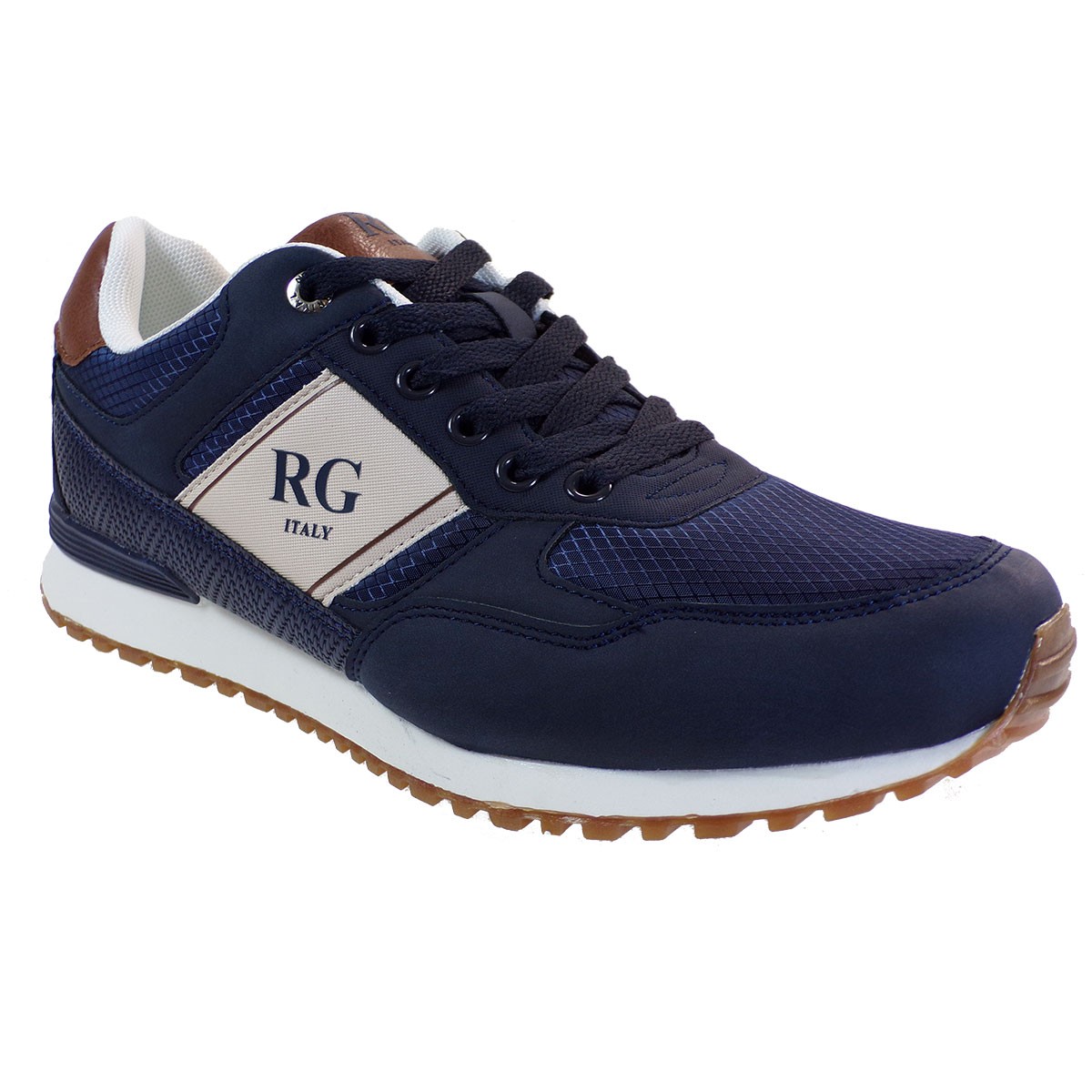 Renato Garini Ανδρικά παπούτσια Sneakers 005-HWPC005 Μπλέ Πολύχρωμο M502X0051062