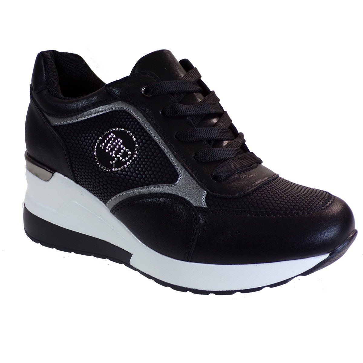 Bagiota Shoes Γυναικεία Παπούτσια Sneakers Αθλητικά H8987 Μαύρο