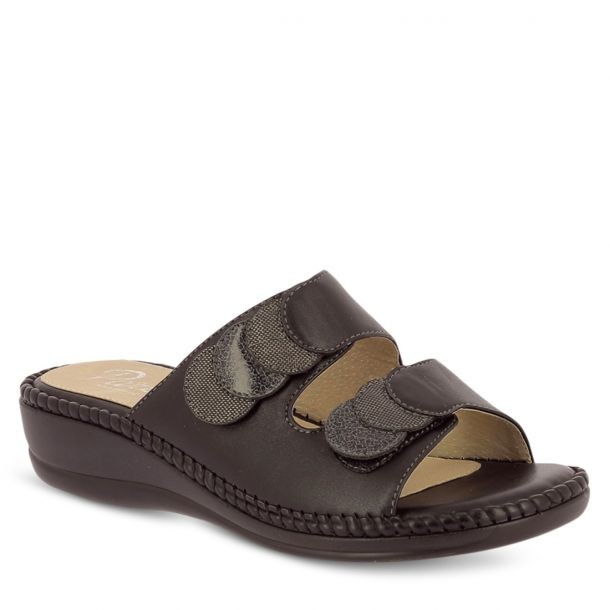 Parex Γυναικείες Παντόφλες Ανατομικές Comfort 12117006.Β Μαύρο