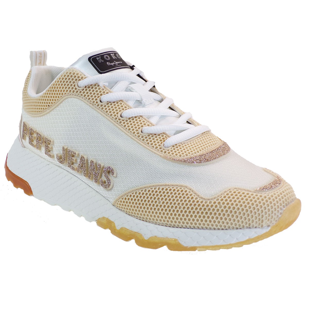 Pepe jeans KOKO KAP Sneakers Γυναικεία Παπούτσια PLS31177-301 Νude