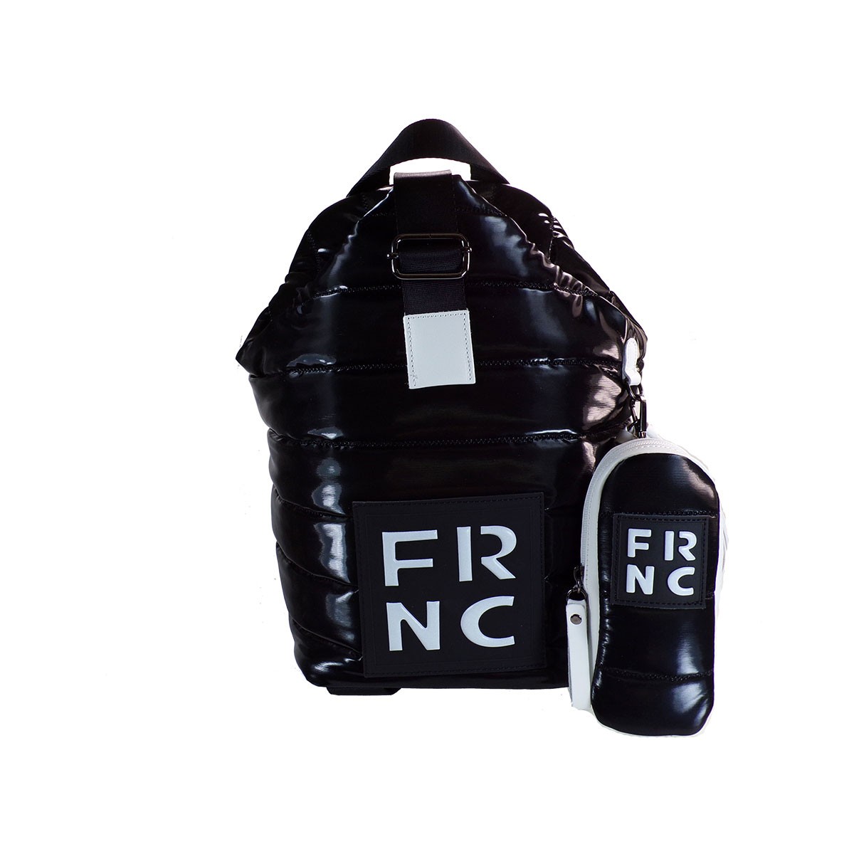 FRNC FRANCESCO Τσάντα Γυναικεία Πλάτης-Backpack 2301 Μαύρο Καπιτονέ
