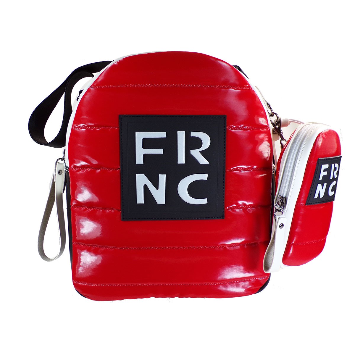 FRNC FRANCESCO Τσάντα Γυναικεία Πλάτης-Backpack-Ώμου 2309 Κόκκινο Καπιτονέ