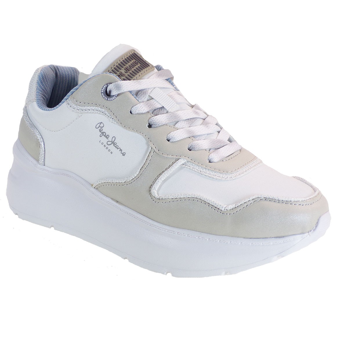 Pepe jeans PECKAM Sneakers Γυναικεία Παπούτσια PLS31128-800 Λευκό