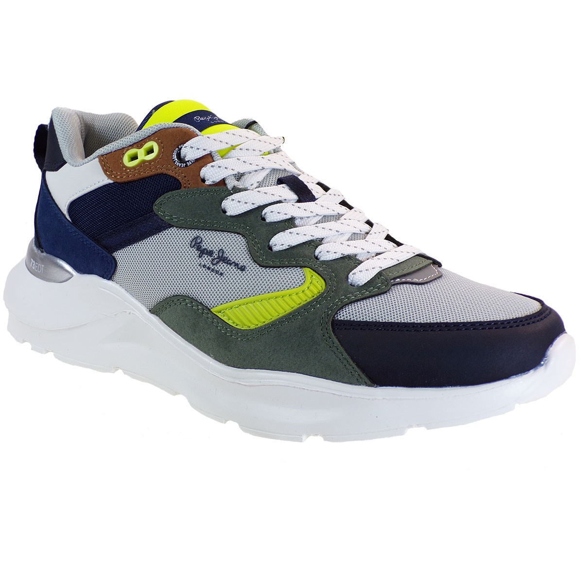 Pepe Jeans BROOKS Sneakers Ανδρικά Παπούτσια PMS30749-595 Μπλέ