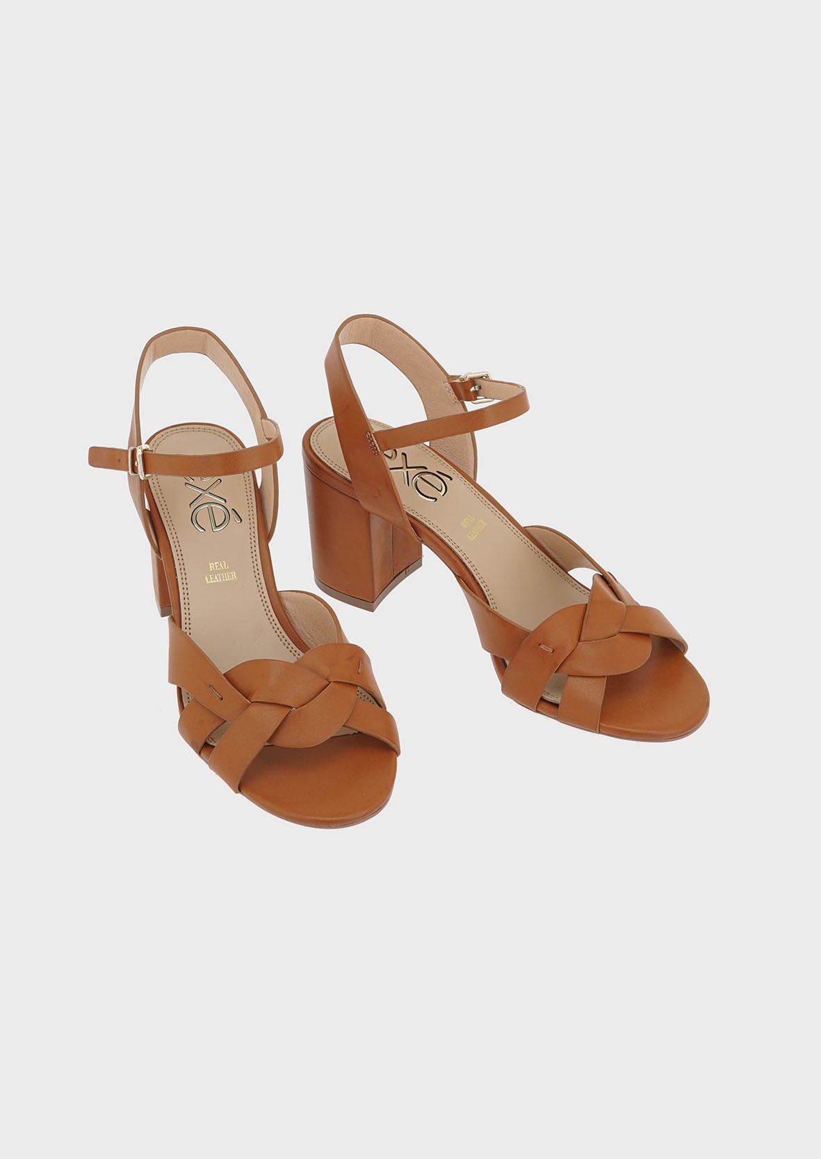 EXE Shoes Πέδιλα Γυναικεία ADELE-267 Ταμπά M47002674531