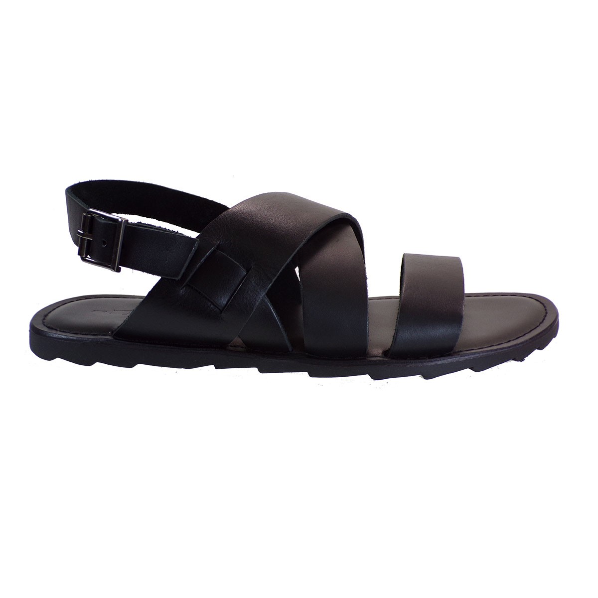 JK LONDON Ανδρικά Πέδιλα 087-DE3087 Mαύρο Δέρμα Μ543W087100 φωτογραφία