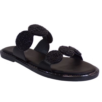 EXE Shoes Γυναικεία Παντόφλας ALLISON-112 Μαύρο M47001121001