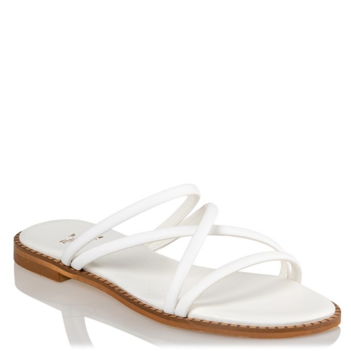 Mairiboo by Envie Shoes Γυναικεία Πέδιλα M03-13857-33 Λεύκο ΛΗΤΩ