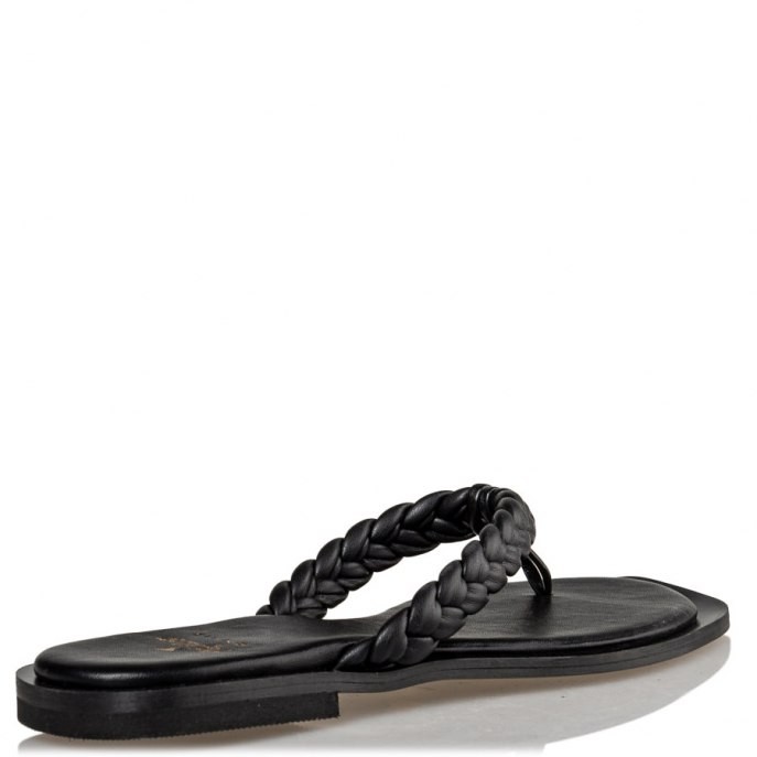 Mairiboo by Envie Shoes Γυναικεία Πέδιλα M03-13858-34 Μαύρο STRANDAL φωτογραφία