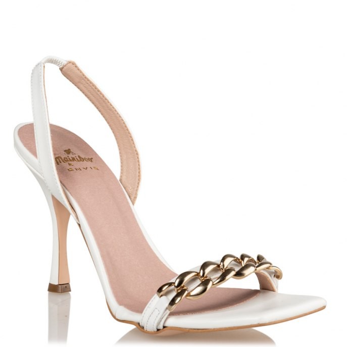 Mairiboo by Envie Shoes Γυναικεία Πέδιλα M03-13916-33 Λευκό ΝΤΟΝΑ ΤΕΛΑ