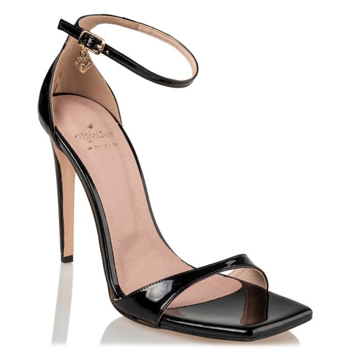 Mairiboo by Envie Shoes Γυναικεία Πέδιλα M03-13920-34 Μαύρο STILETTOS