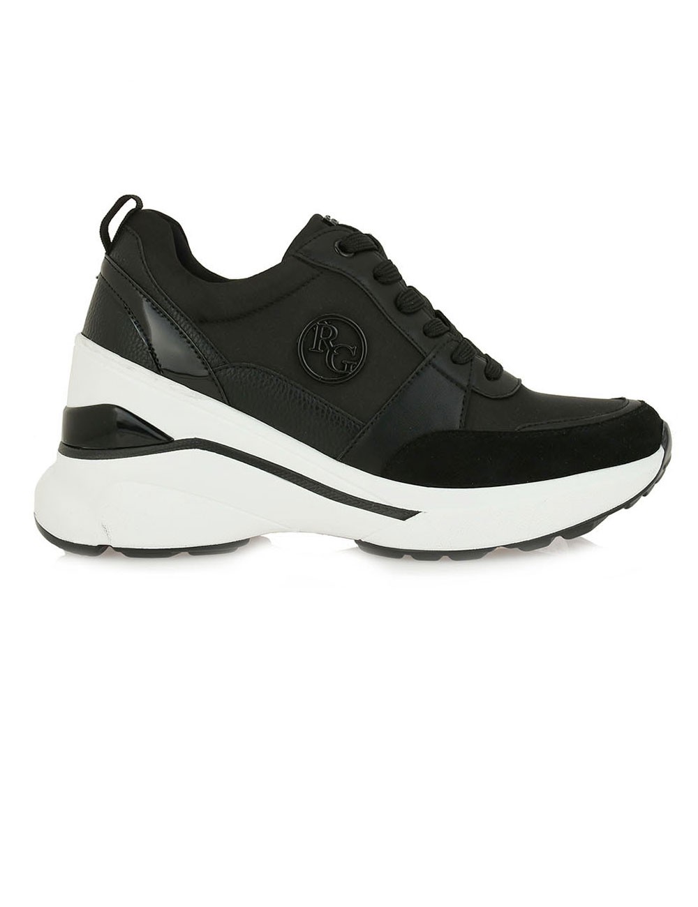 Renato Garini Γυναικεία Παπούτσια Sneakers 215-19R Μαύρο N119R2154001
