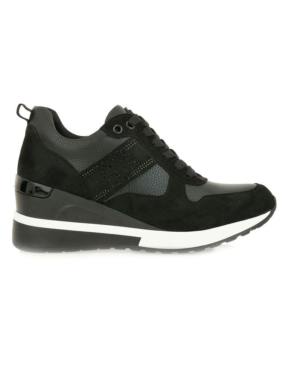 Renato Garini Γυναικεία Παπούτσια Sneakers 340-19R Μαύρο Kαστόρι N119R340308R