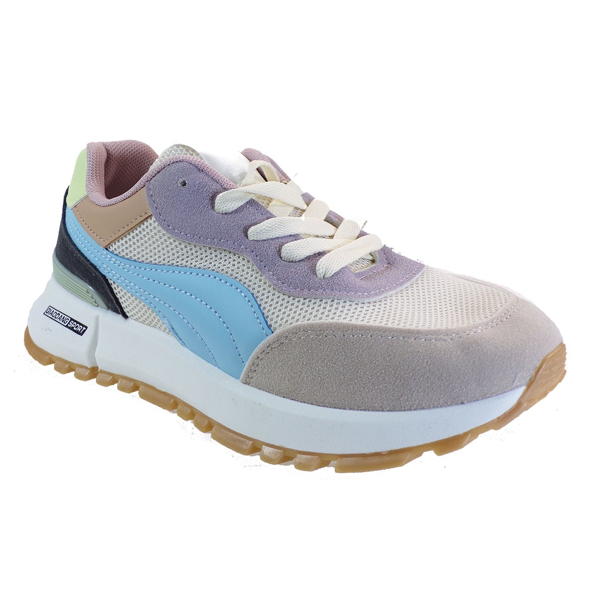 Bagiota Shoes Γυναικεία Παπούτσια Αθλητικά C8907 Μωβ-Μπλέ