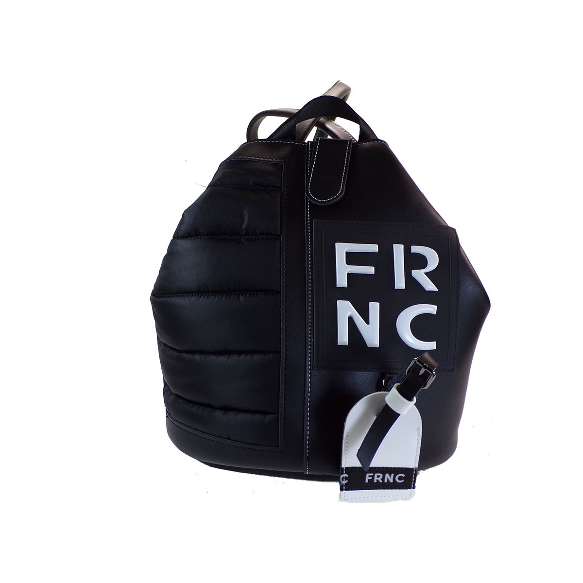 FRNC FRANCESCO Τσάντα Γυναικεία Πλάτης-Backpack 2406 Μαύρο Δέρμα