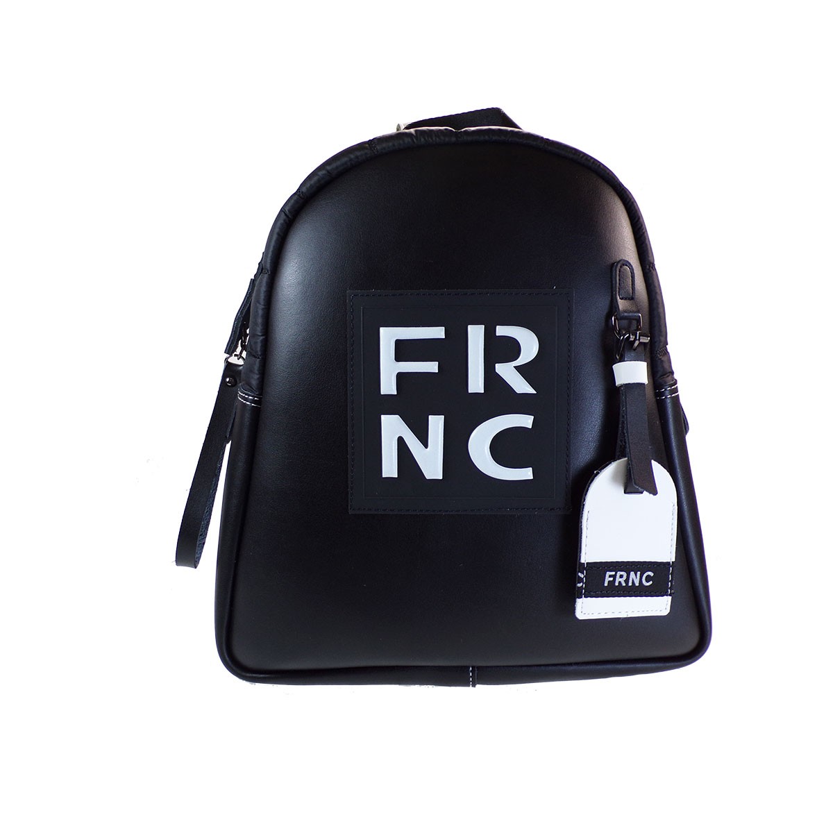 FRNC FRANCESCO Τσάντα Γυναικεία Πλάτης-Backpack 2403 Μαύρο Δέρμα