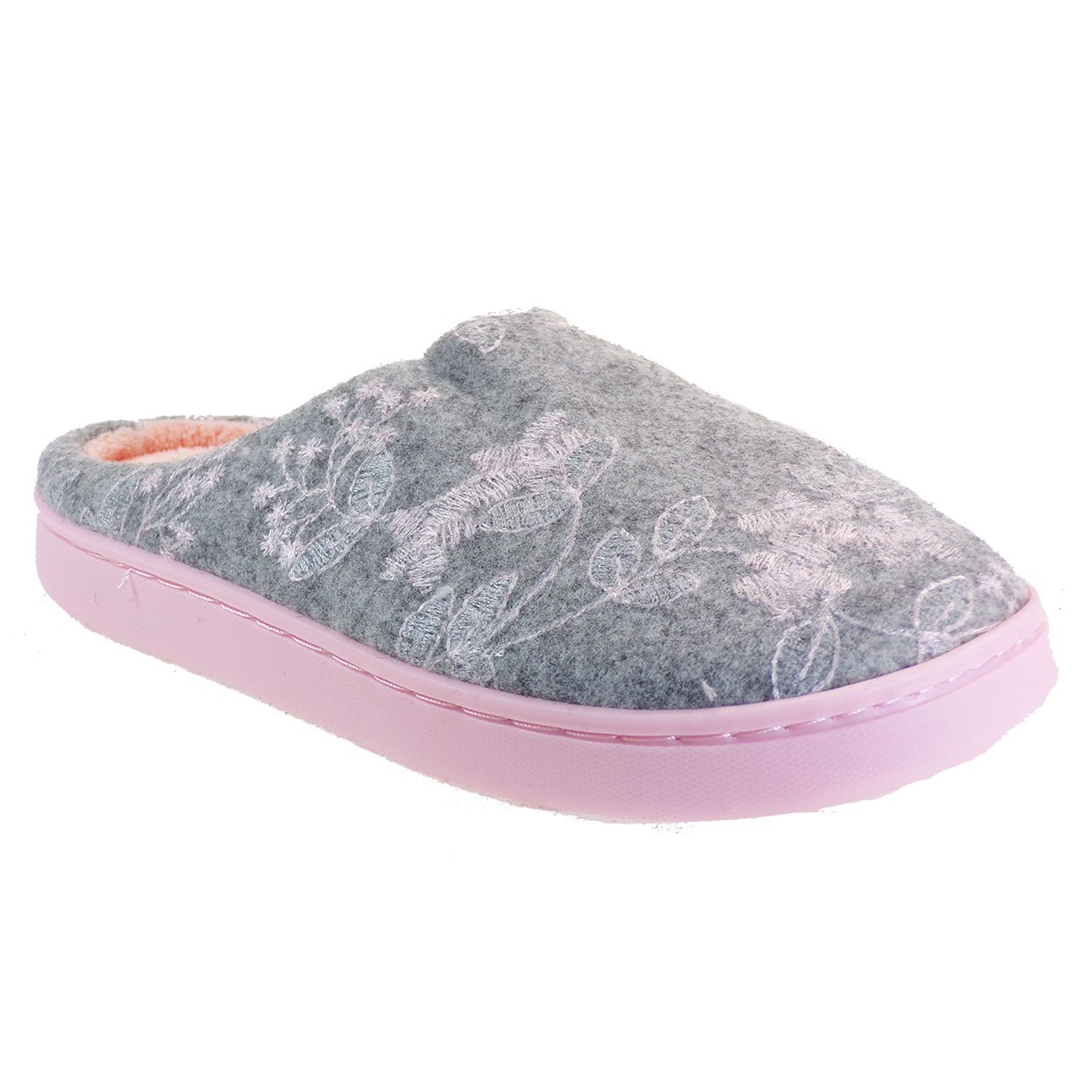 Bagiota Shoes Γυναικείες Παντόφλες MD3513 Γκρί