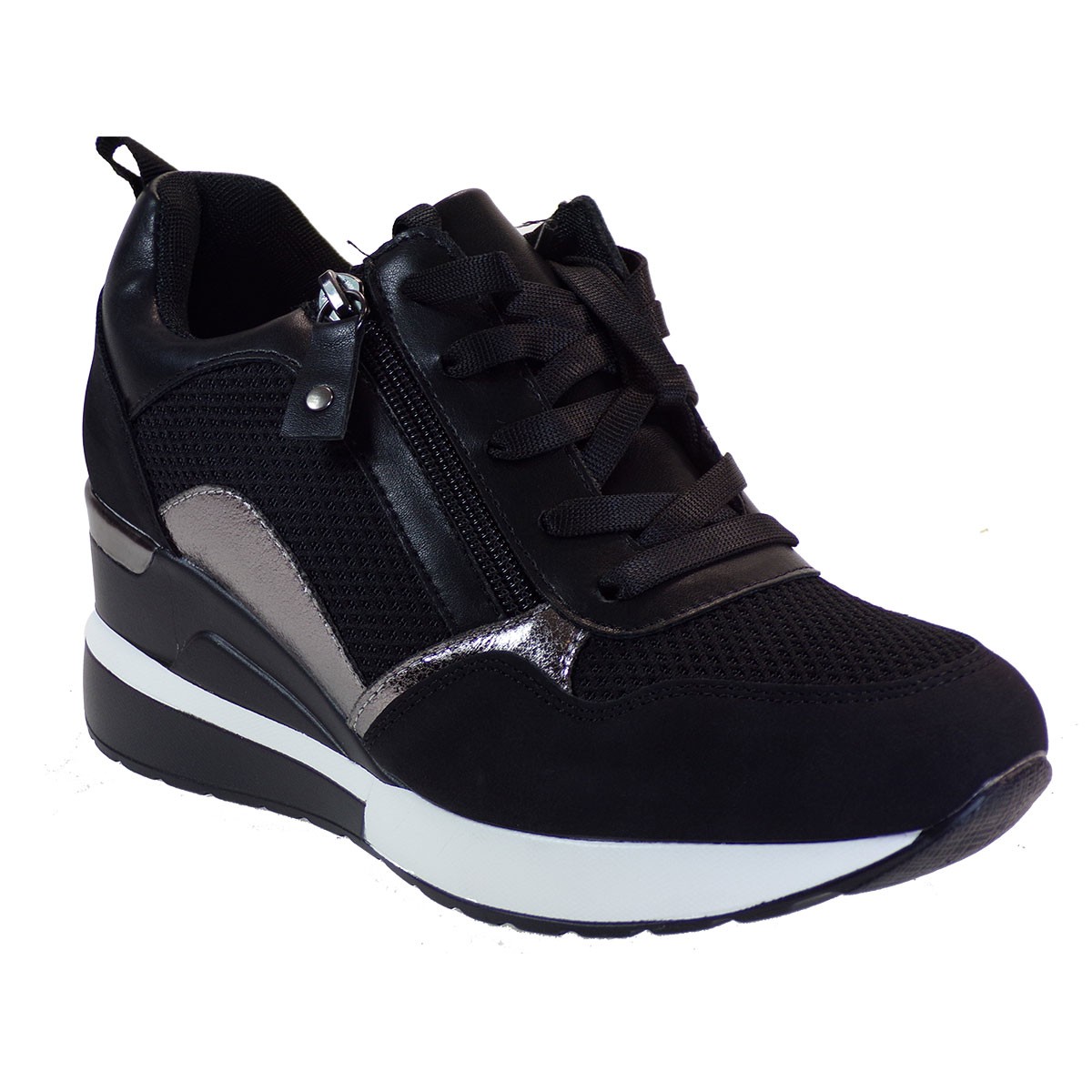 Bagiota Shoes Γυναικεία Παπούτσια Sneakers Αθλητικά 8999 Μαύρο