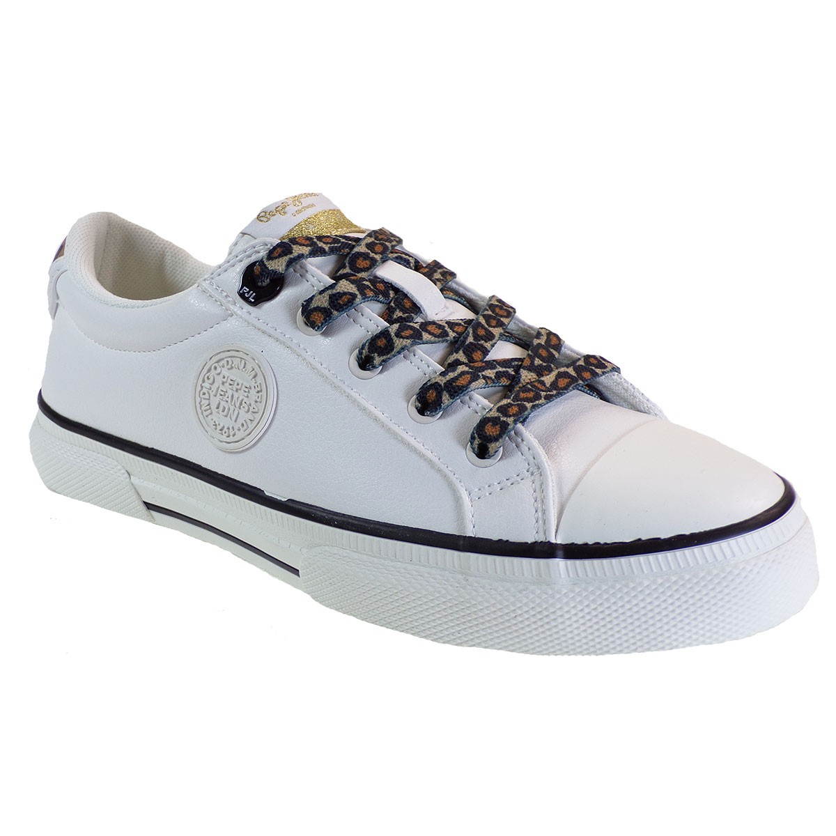 Pepe jeans KENTON Sneakers Γυναικεία Παπούτσια PLS31234-800 Λεύκο-LEOPAR