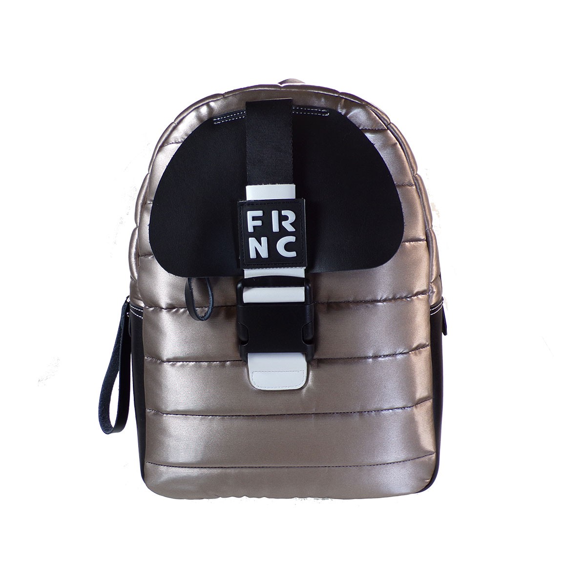 FRNC FRANCESCO Τσάντα Γυναικεία Πλάτης-Backpack 2323 Μπρονζέ Καπιτονέ