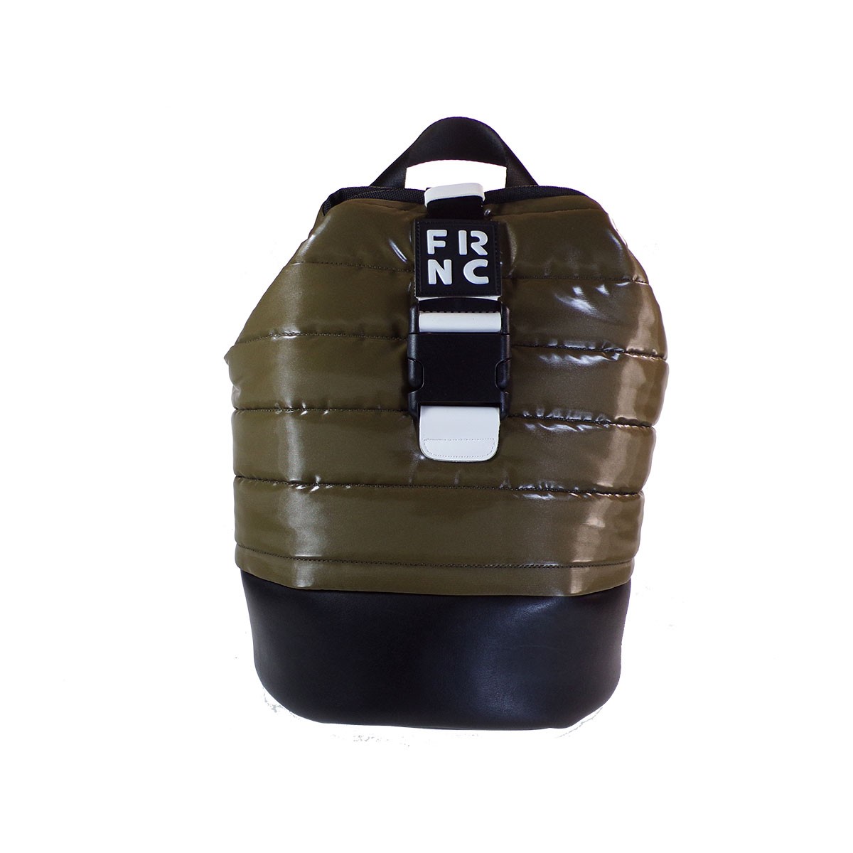 FRNC FRANCESCO Τσάντα Γυναικεία Πλάτης-Backpack 2321 Χακί Καπιτονέ
