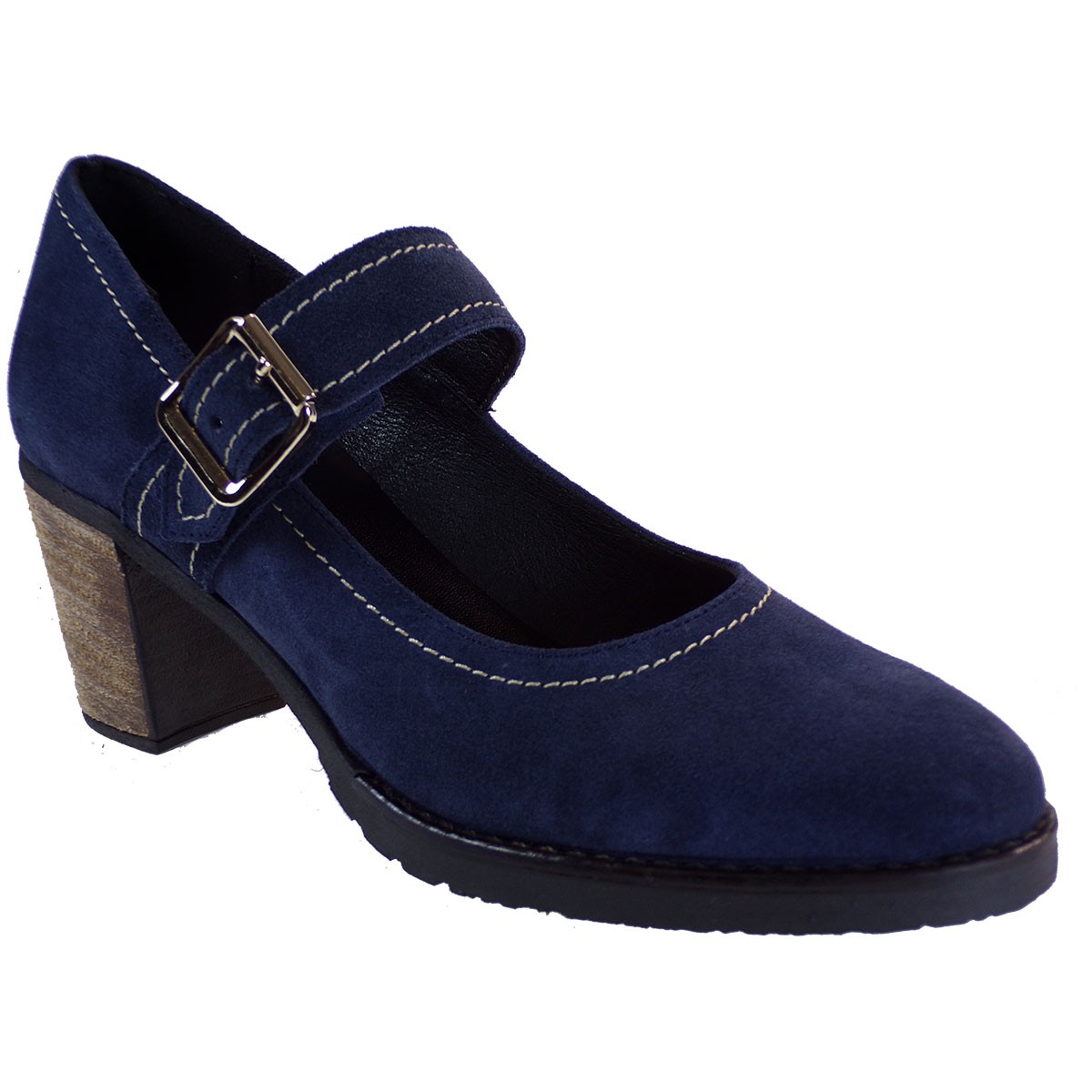 Katia Shoes Γυναικεία Παπούτσια Γόβες K54-8180 Μπλέ Καστόρι