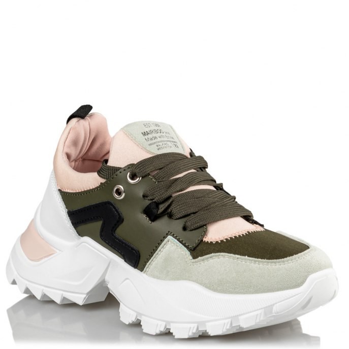 Mairiboo by Envie Shoes Γυναικεία Παπούτσια Sneakers M42-14919-57 Χακί POSER