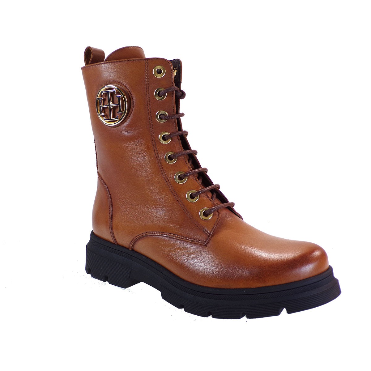 Fardoulis Shoes Γυναικεία Παπούτσια Αρβυλάκια 252-20 Ταμπά Δέρμα