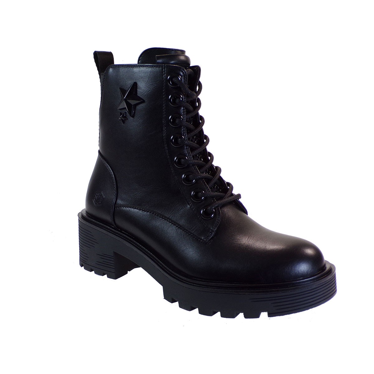 LUMBERJACK RAMONE ΚΟΜΒΑΤ ΒΟΟΤ Γυναικεία Μποτάκια SWC2101-002 S01 CB001 Μαύρο