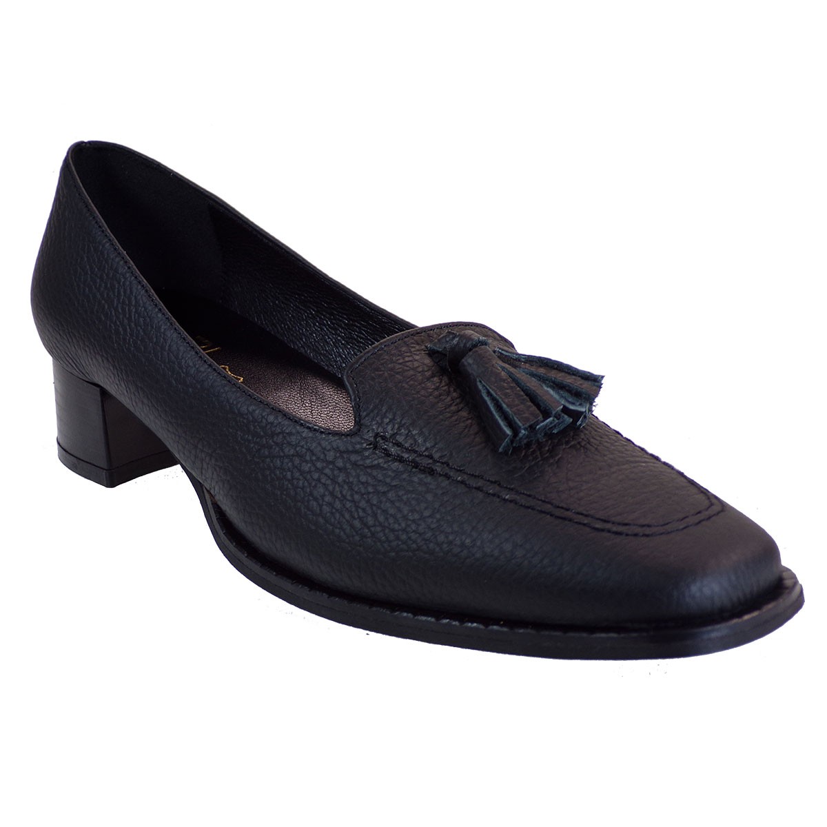 Katia Shoes Γυναικεία Παπούτσια Γόβες Κ32-5037 Μαύρο Δέρμα