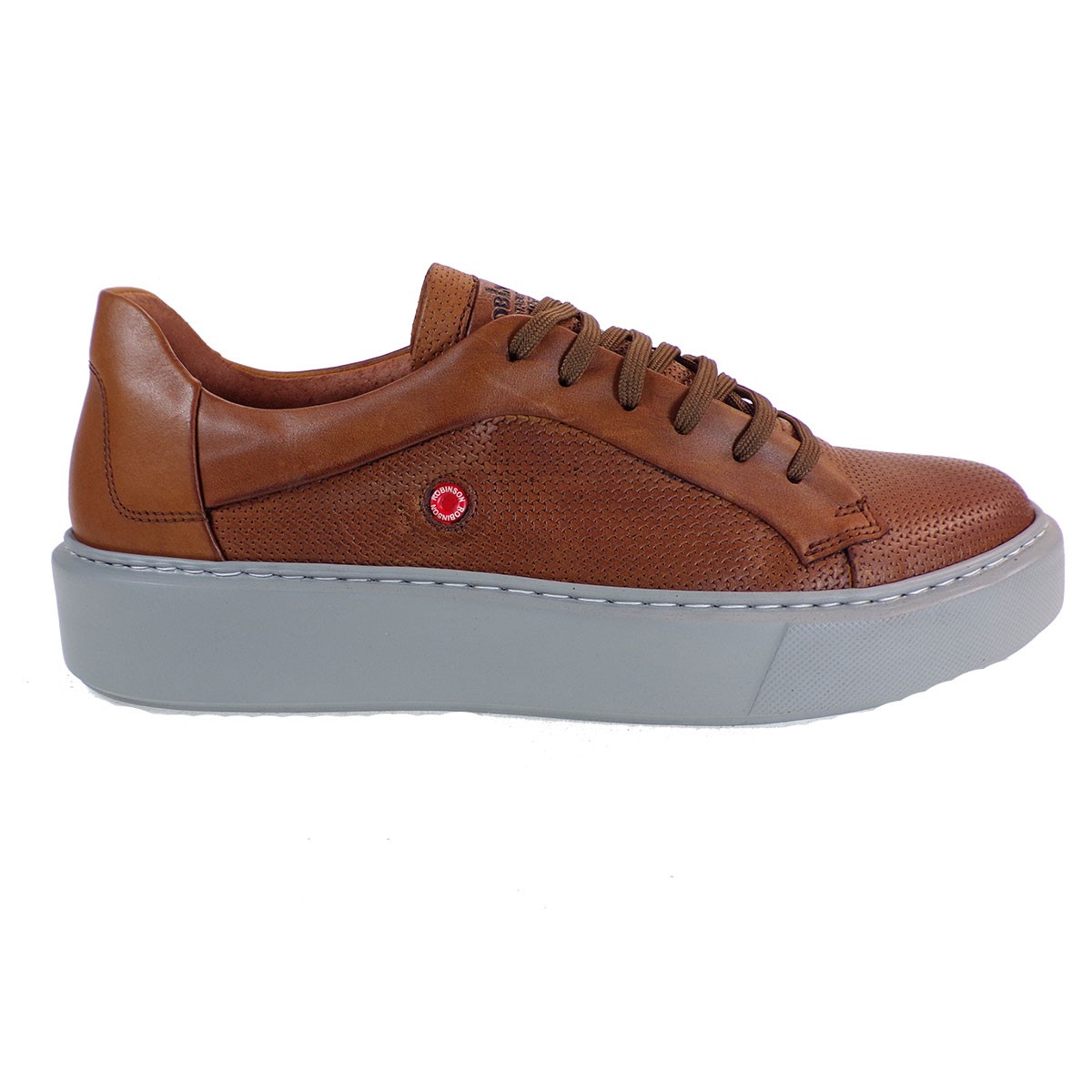 Robinson Ανδρικά Παπούτσια Sneakers 2261 Ταμπά Δέρμα φωτογραφία