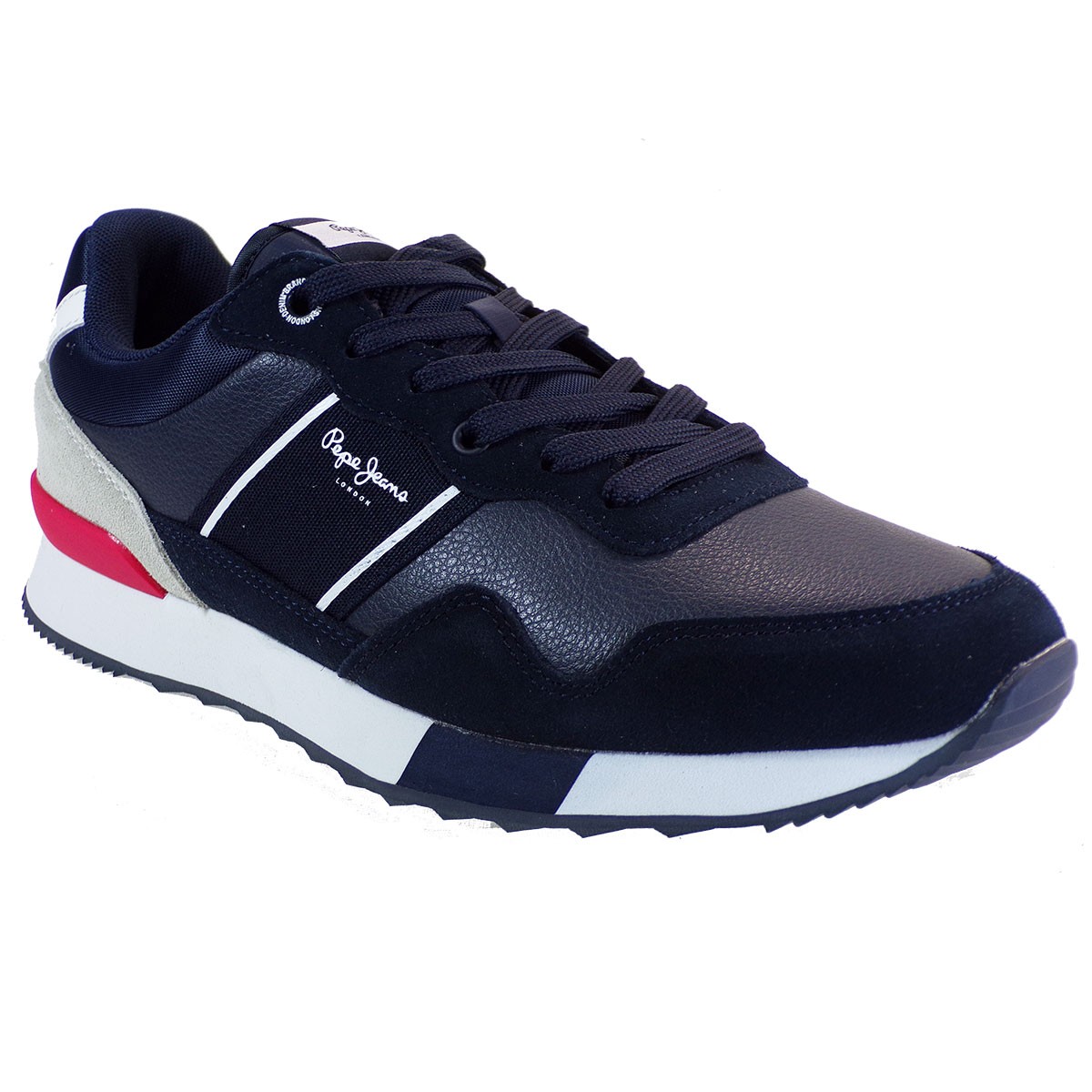 Pepe Jeans CROSS 4 Sneakers Ανδρικά Παπούτσια PMS30757-595 Μπλέ