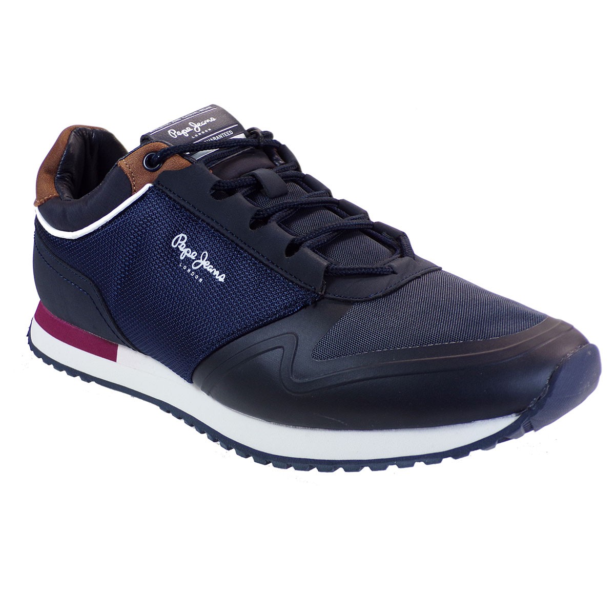Pepe Jeans TOUR URBAN Sneakers Ανδρικά Παπούτσια PMS30775-595 Μπλέ