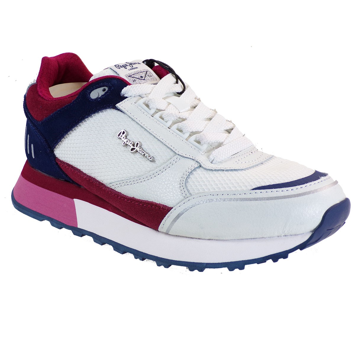 Pepe jeans DOVER Sneakers Γυναικεία Παπούτσια PLS31223-800 Λεύκο