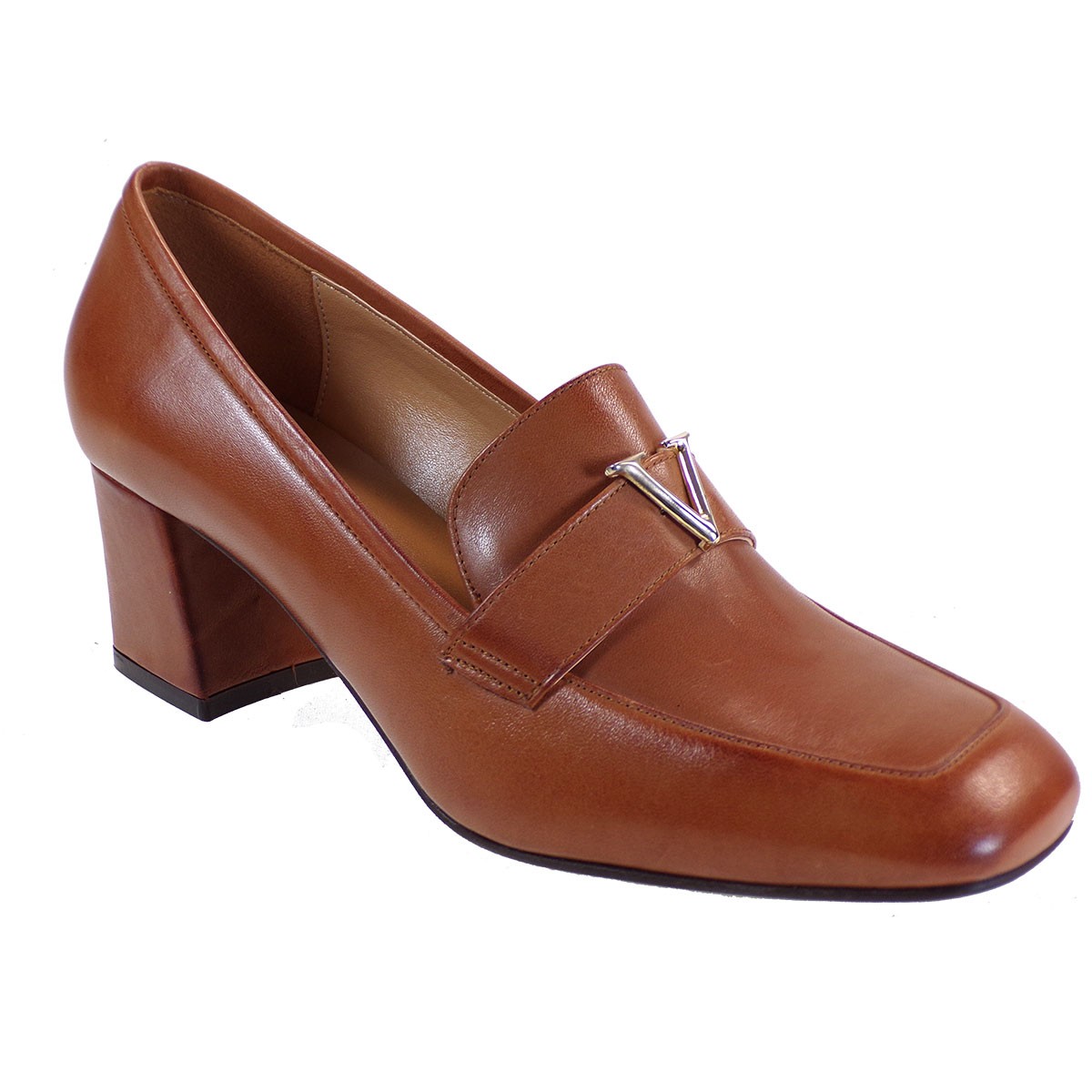 Fardoulis Shoes Γυναικεία Παπούτσια Γόβες 501-03Χ Ταμπά Δέρμα