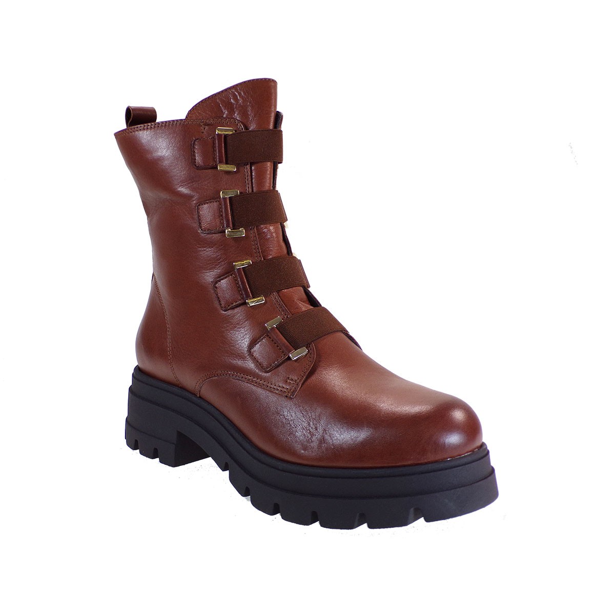 Fardoulis Shoes Γυναικεία Παπούτσια Αρβυλάκια 250-30 Ταμπά Δέρμα