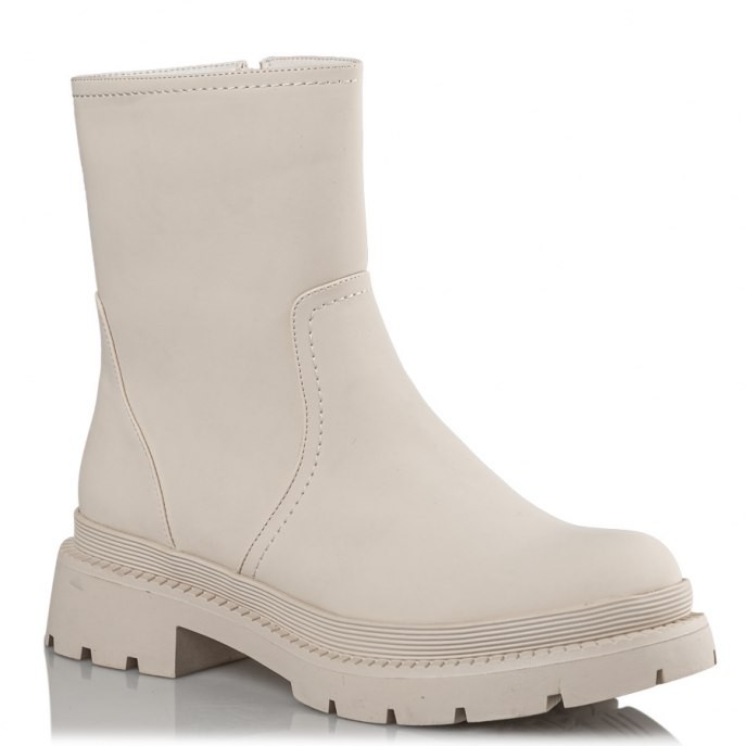 Mairiboo by Envie Shoes Γυναικεία Mποτάκια Αρβυλάκια M23-14907-36 Μπέζ SLICK