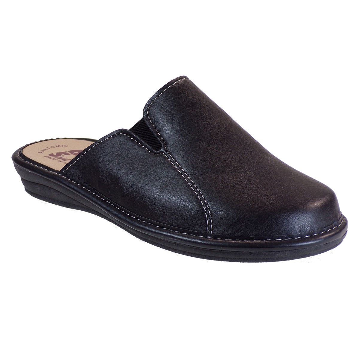 Bagiota Shoes Γυναικείες Παντόφλες 725 Μαύρο