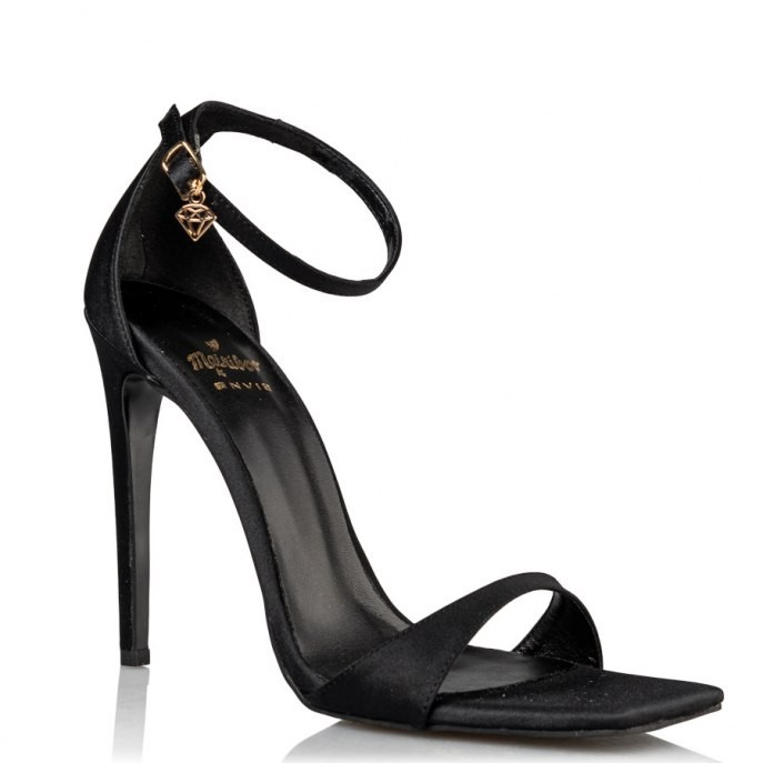 Mairiboo by Envie Shoes Γυναικεία Πέδιλα M03-14483-34 Μαύρο STILETTOS